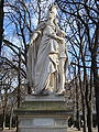 Margarita de Anjou en el jardín de Luxemburgo