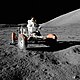 Le rover lunaire d'Apollo 17