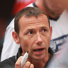 Patrice Canayer, entraîneur entre 1990 et 1994.