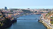Most Ludvika I.(1886) nad reko Douro v Portu