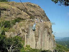 Puerta del Diablo en el departamento de San Salvador