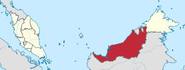 Sarawak – Localizzazione