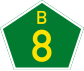 B8 road shield}}