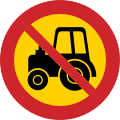 No tractors