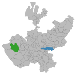 Talpa de Allende – Mappa