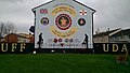 A loyalist mural in Belfast commemorating deceased UDA member Stephen McKeag