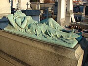 Tomb of Augustine Trochery, 1856–1887. Cimetière Carnot, Suresnes, France