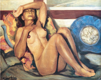 Woss y Gil. Woman resting. 1941