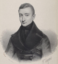 Xavier Forneret en 1840, par Auguste Legrand.
