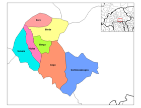 Localisation de Béré