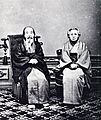 Niijima Jōs Vater Tamiji und Mutter Tomi im Jahr 1887