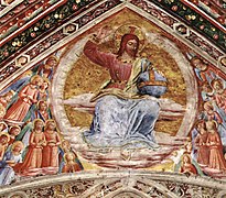 Techo de la capilla de San Bricio de la Catedral de Orvieto, Fra Angelico.[49]​