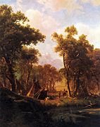 Bierstadt Albert Indian Encampment Shoshone Village.jpg