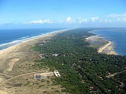 Skyline of Lège-Cap-Ferret