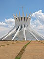 La cathédrale bein modèrne dé Brasília, capitale du Brési