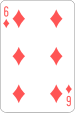 6 of diamonds