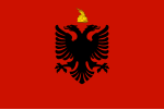 Vlag van die Koninkryk Albanië, 1928 tot 1939