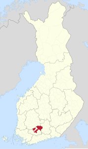 Hämeenlinna – Localizzazione