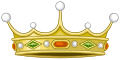 Heraldic Coronet of Spanish Viscounts