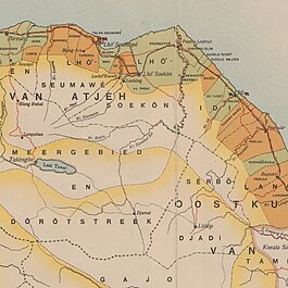 Krueng Jambo Aye pada peta Aceh keluaran 1917