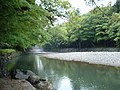 伊勢神宮（内宮）内を流れる五十鈴川（三重県伊勢市）★2007.12