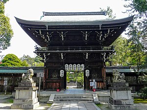 上御霊神社の楼門