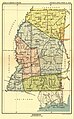 Image 15Mississippi map from Indian Land Cessions in the United States (1899) by Charles C. Royce (from History of Mississippi)