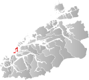 Vị trí Giske tại Møre og Romsdal