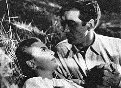 Elżbieta Barszczewska et Jerzy Pichelski dans Au bord du Niemen, 1939