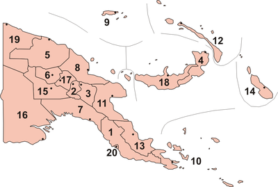 Propinsi Papua Nugini.