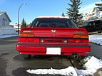 1986 Honda Prelude SE Rear