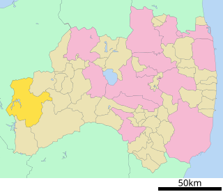 只見町位置図