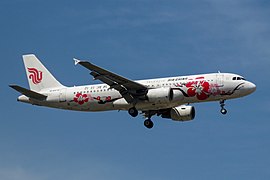 锦绣湖北号涂装的空中客車A320-200