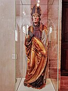Colmar - Unterlinden Museum - Saint Erasmus - Anonymous (Upper Rhine?), ca 1510 - Lime wood, polychromy, gilded.jpg