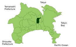 Ebina – Mappa