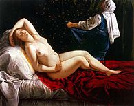 Artemisia Gentileschi: Danaé