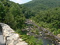 Goshen Pass looking southwest from overlook‎