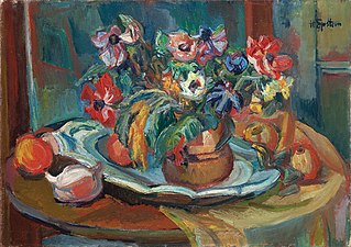 Nature morte aux fleurs (avant 1939).