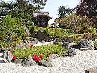 Japanese garden at Kew in Spring