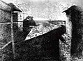 Joseph Niepce made the first photograph circa 1826: Point de vue du Gras