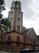 L'église Notre-Dame de France.