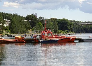 Lotsbåten "Pilot" på Lotsudden.