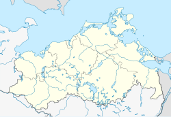Völschow ubicada en Mecklemburgo-Pomerania Occidental