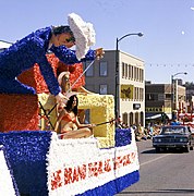 Parade floats