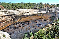 Cliff Palace, parc national de Mesa Verde, site du patrimoine mondial de l'UNESCO.