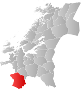 Oppdal within Trøndelag