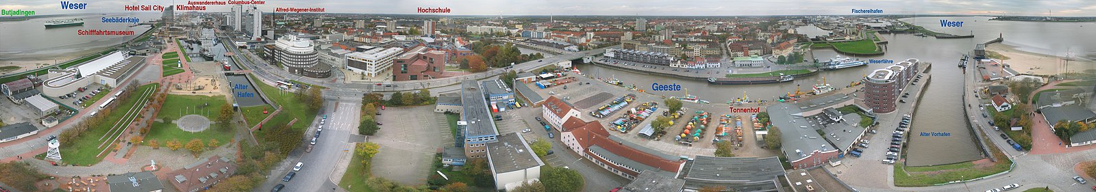 Bremerhaven (vidita de la urba radara turo)