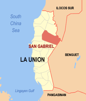 Mapa a pakabirukan ti San Gabriel