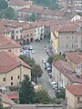 Piazza Conte Rosso vista dal Castello