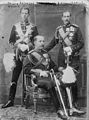 Princes Andrew, Constantine and Nicholas of Greece